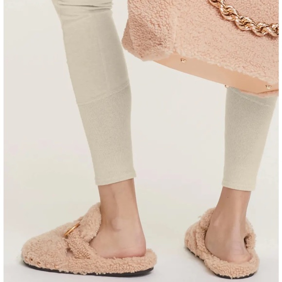 BNWT Dorothée Schumacher Designer Comfort Mood Fleece Footbed Clogs 38 US 8 - Picture 2 of 11